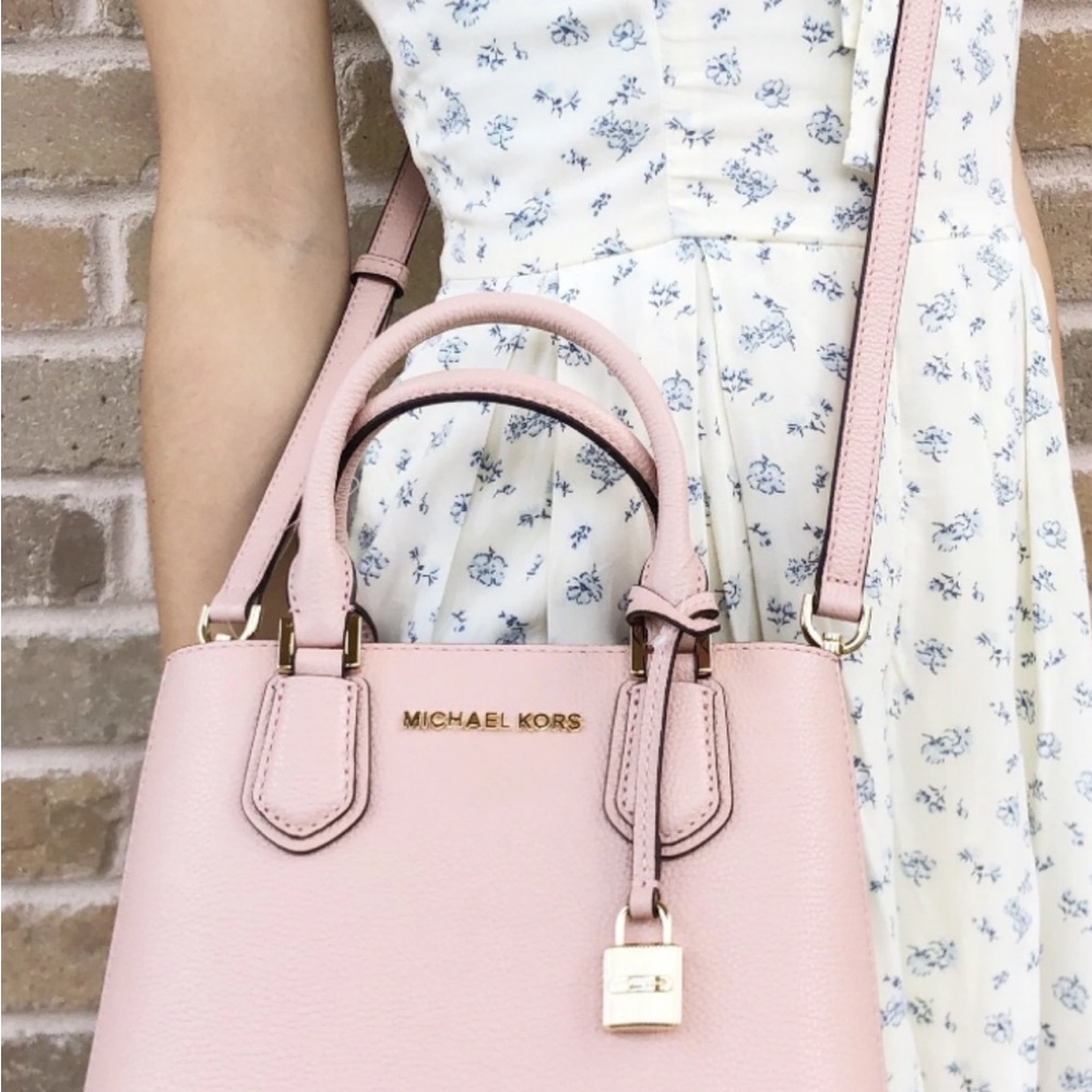 Michael Kors Blush Satchel Bag